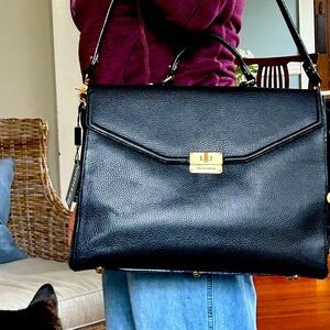 Brahmin Andrea leather shoulder bag